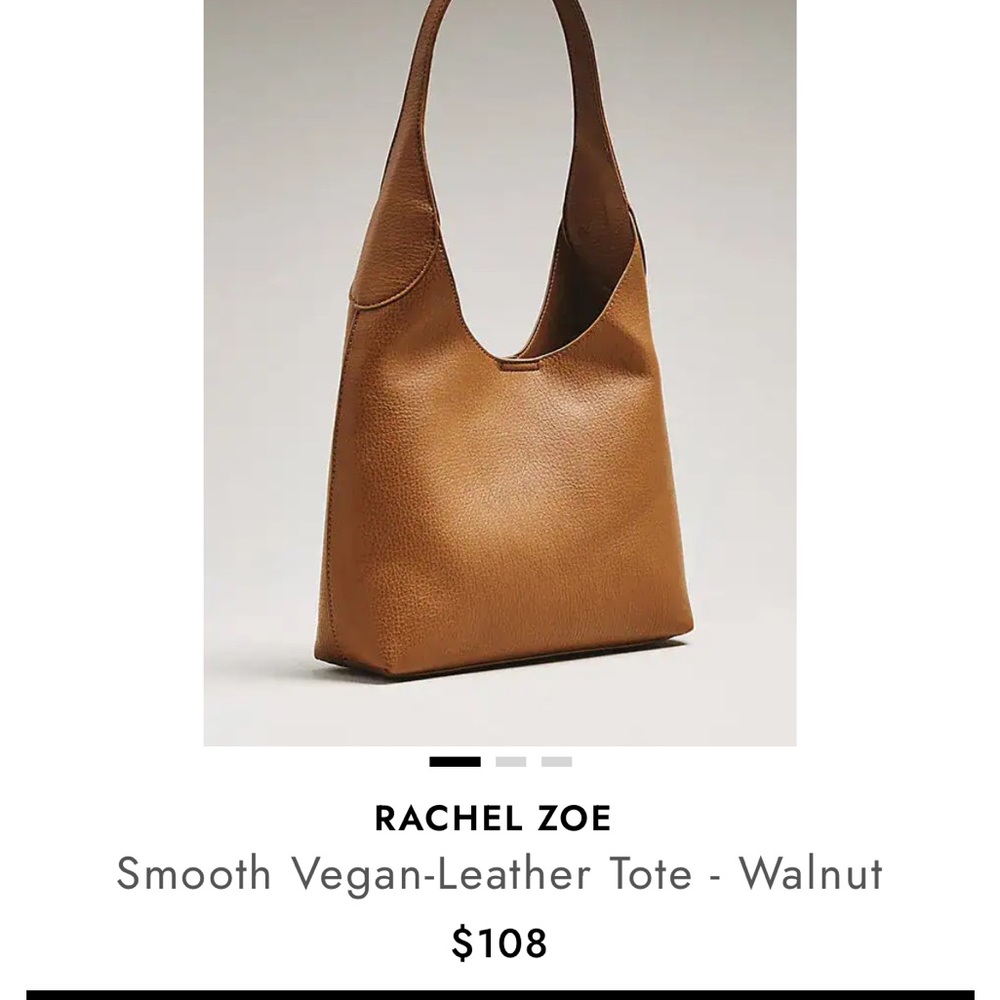 Rachel Zoe Tan Leather Shoulder Bag - Picture 4 of 7